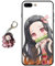 Staremeplz Compatible With iPhone 7 Plus/8 Plus Case Anime Design [With Figure Keychain], Soft Silicone Flexible TPU Animation Phone Case