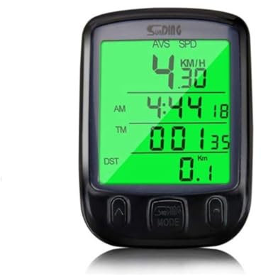 Bike Computer Wireless 28 Functions Waterproof LCD Cycling Computer Speed Bike Speedometer Cycle Speedometer Bike Odometer