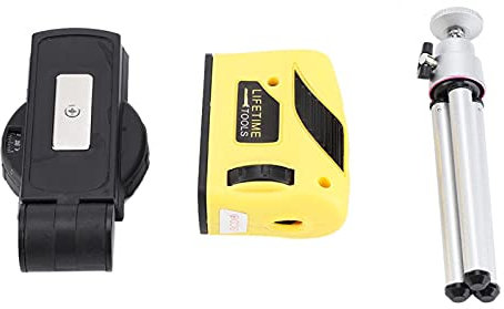 Laser Spirit Level with Tripod Stand, Level Laser Ruler Laser Spirit Level Point/line/Cross Horizontal Vertical Alignment Adjustment Toolfor Hanging Shelves and Cabinets Tiles