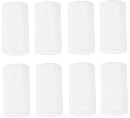 8PCS Battery Converter AA to C Cell Battery Boxes Battery Adapter Holder Case Transparent Battery Holders