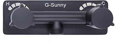 G-Sunny Wohnmobil-Duscharmatur, Metall, Wohnmobil-Duscharmatur, 10,2 cm, Wohnmobil-Dusche, Ersatzventil, Umsteller für Innen- und Außendusche