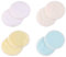 8 Pezzi Coppette Assorbilatte Lavabili Riutilizzabili Coppette Assorbilatte di Bambù Coppette per Allattamento Lavabili Ultra Assorbenti