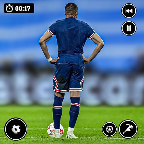 Coupe du monde de football, championnat, ligue, jeux de football - vrai gardien de but, super film, maître de tir, but fou - jeux de football