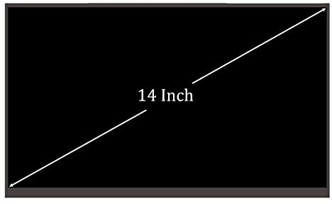 TECHNOLOGYVS 14 REPLACEMENT LAPTOP SCREEN FOR BOE NV140FHM-N4T FHD LED LCD DISPLAY MONITOR PANEL 30 PINS 1920x1080
