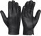 GSG SINCE 1998 Chromfrei Lederhandschuhe für Herren mit Futter Winterhandschuhe mit warmem Wollfutter Schaffellhandschuhe zum Autofahren Braun Schwarz S