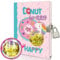 Secret Diary for Girls, 7x5.25 Inches 160 Lined Pages Shakable Sequin Kids Diary with Lock Journal for Girls Gifts Cute Doughnut Notebook for Birthday Presents Toys 5 6 7 8 9 10 Year Old