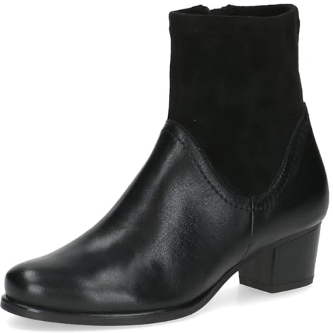 CAPRICE Damen Stiefeletten mit Reißverschluss Kleiner Absatz