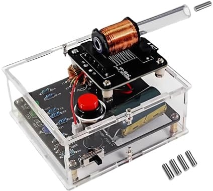 STEM Projects DIY Toys Soldering Practice Kit, Electric Magnetic Transmitter Educational Electronics Kit, Mini DIY Shooting Game Toy Gift for Teens Boys Girls