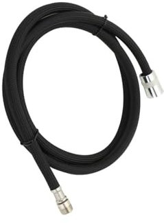 Tuyau de rechange pour robinet d'évier de cuisine avec douchette extensible 1500 mm Finition montage sur le pont Tuyau de douche 150 cm Douchette Tuyau intérieur