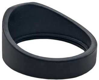 1PC Mikroskop Okular 28mm-37mm Soft Eye Binoculars Eyepatches Augenschutz Tassen, Okular Zubehör Mikroskop Okular Austauschbare Abdeckungen, Okular Augenmuschel, Schwarz