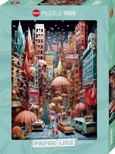 Street Canyon, HEYE Puzzle von RIE Tokimatsu: Puzzle 1000 Teile, Standard Puzzles, Fördert Konzentration, IQ Puzzle Spiele, Perfekt für die Puzzlematte, Gelegte Größe (ca.): 37 x 27 cm