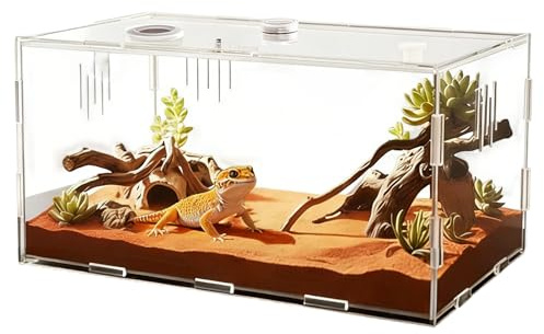 Terrarium für Reptilien, komfortabel, isoliert, für Reptilien und Terrarien, für kleine Haustiere und Familien, für drinnen und draußen