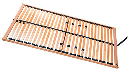 moebel-eins Rubin 5-Zonen Lattenrost NV, stabile Birke, TÜV Zertifiziert, 100 x 200 cm