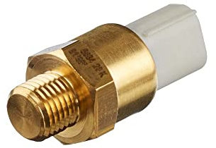 HELLA 6ZT 007 800-121 Temperaturschalter, Kühlerlüfter - 12V - 3-polig - Flachstecker - geschraubt - Doppelausgang/Schließer