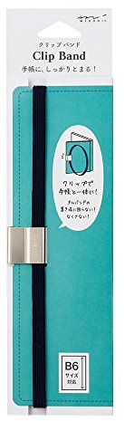 DESIGNPHIL 62312006 Midori Clipband für B6, Marineblau