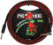 Pig Hog Vintage Serie Instrumentenkabel, Tartan Plaid, 3m/10ft, 6.35 (1/4”) auf 6.35 (1/4”), Hochwertige Qualität, Gewebt, Winkelstecker