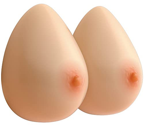 Feminique Silicone Breast Forms | Prosthetic Breast for Transgender, Mastectomy, Crossdressers, and Cosplay | Fake Boobs