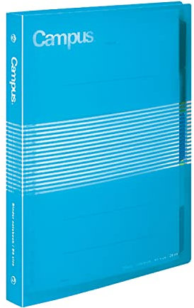 Kokuyo Campus Slide Binder - B5 - 26 Rings - Light Blue [Office Product] by Kokuyo