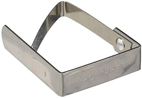 Metaltex 254500 Set of 4 Fixed-Tablecloths Stainless Steel Silver 5.5 x 4 x 1 mm