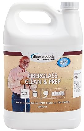 Dicor RP-FCP-1 Fiberglass Roof Coating System - 1 Gallon - Protects Against Environmental Damage