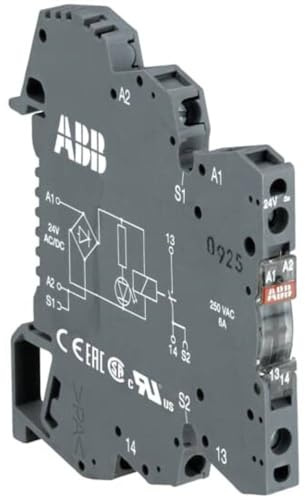 ABB OBOC5000-24VDC Optocoupler R600 A1-A2=24V DC, 4.5-58V DC/ 1 mA-5 A, MOSFET (ABB1SNA645024R2100)