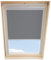 Dachfenster Verdunkelungsrollo kompatibel mit VELUX, Grau, C04