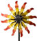 Exner WINDRAD °Art Ferro ° Sonne ° Metall° Windspiel° GARTENSTECKER° 39,5 x 11,5 x 168 cm