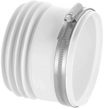 McAlpine Sleeve with Flange, White,