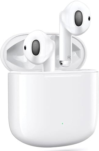 Cuffie Bluetooth, Air Buds Pods Controllo touch Cuffie Senza fili Bluetooth 5.3,HiFi con HD Impermeabile Auricolari Sportivo con Riduzione del Rumore,Compatibile con Android/iPhone/AirPods/Samsung