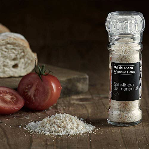 Sale minerale primaverile con macinino all'aglio, 75 gr.