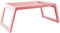 Bargain Shack Folding Laptop Desk - Bed Tray Table - Breakfast Lap Tray (Pink)