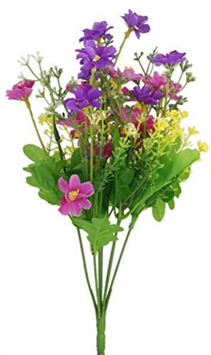EXCEART Frühlingsblumen Künstlich Gemischt Für Bodenvase Künstliche G?nseblümchen 20 K? Kunstblumen Strau? Seidenblumen ?ucher Unechte für Vase Topf Party Tischdeko Künstliche äuße