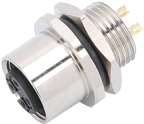 M12‑B‑S4 Aviation Male Female Cable Plug 4 Pin Aviation Connector IP67 Waterproof M12