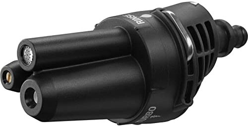 RYOBI Buse Rotative 3 en 1 : 15°, Turbo, Rinçage - Idéal pour Nettoyage Polyvalent - Métal, Acier Inoxydable - Vanne Multivoie - Connecteur G - Accessoires Nettoyeur Haute Pression