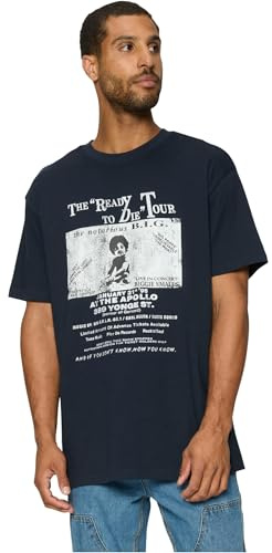 Mister Tee Herren Bigie Retro Poster Tee