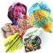 RED DRAGON Personalisierbare, individuelle Dart-Flights, 4 Seiten, 10 Sets pro Packung (30 einzelne Dart-Flights)