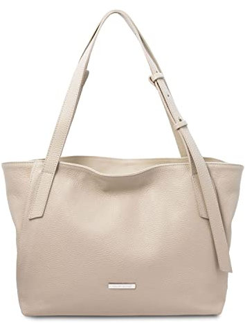 Tuscany Leather TL Bag Shopping Tasche aus Weichem Leder (Beige)