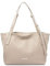 Tuscany Leather TL Bag Shopping Tasche aus Weichem Leder (Beige)