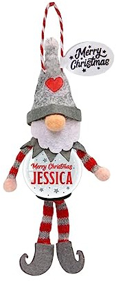 Personalised Snowglobe tree decoration (Jessica)