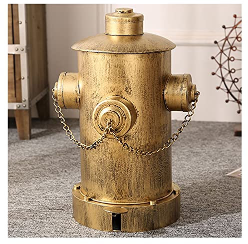 Trash Can Dual Compartment Stainless Steel Recycle Step Trash Can 2 Bin Square Metal Step 15.8 X 11.8 X 18.9 Inches Simple Human Trash Can (Gold)
