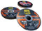 Metal Cutting Discs 115mm x 1.0mm x 22.23mm 10pcs, Cut Metal, Stainless Steel, Steel and Non-Ferrous Metals, Angle Grinder Use, Flap Discs, 10-Pack Tin