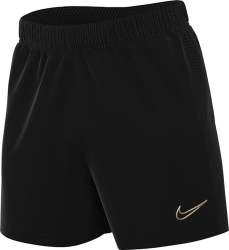 Nike, Dri-fit Academy Short Noir/Doré Métallisé S Homme