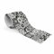 Muralo - Selbstklebende Bordüre - Tapetenbordüre Wandbördure - Dekorative Wandtatto für Wände, Möbel, Decken, Tapeten, Wandverkleidungen, Türen - Schwarz-weißes Mosaik - Br.10cm x Hö.300cm