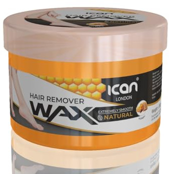 ican London Extremley Smooth Natural Hair Remover Warm Wax 1kg (1000g) (Honey)