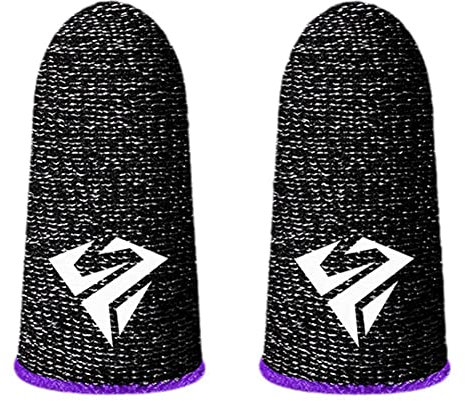 YXRRVING Fingerhülsen für Gaming, Daumenhülsen, mobiles Gaming, Fingerschutz, atmungsaktive Fingerspitzen-Fingerabdeckung, kratzfester, empfindlicher Bildschirm, Gaming-Artefakt, Daumen-Handschuhe,