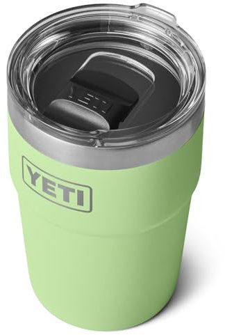 YETI Rambler Stapelbarer Becher mit magslider deckel, Key Lime, 16 oz (475 ml)