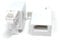 DRUT RJ11 4 Wire Male Jack to BT Socket Female Cable Adapter, Landline Telephone Converter Extender 6P4C