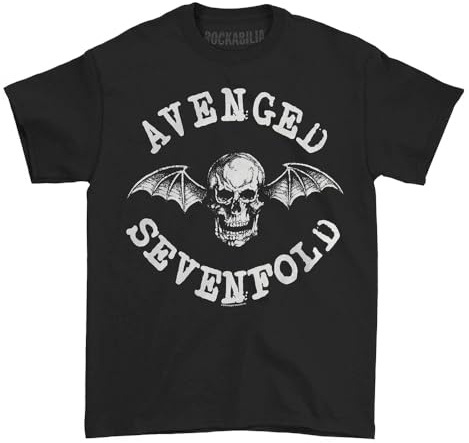 Avenged Sevenfold T-Shirt für Erwachsene, Schwarz , L