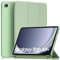 AK Hülle für Samsung Galaxy Tab A9+ / A9 Plus 11 Zoll Schutzhülle, Langlebig Kratzfest PU Leder mit Standfunktion und Auto Wachen/Schlafen Case für Tablet A9+ SM-X210/X216/X218 (Matcha Grün)