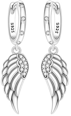 MISEFF 925 Sterling Silber Zirkonia Ohrhänger für Damen – Elegante Ohrringe mit Stern und Tiermotiven,Modeschmuckgeschenke, geeignet für empfindliche Ohren